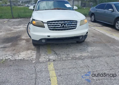 2003 Infiniti Fx35 из США, поврежденный, VIN JNRAS08U03X100990